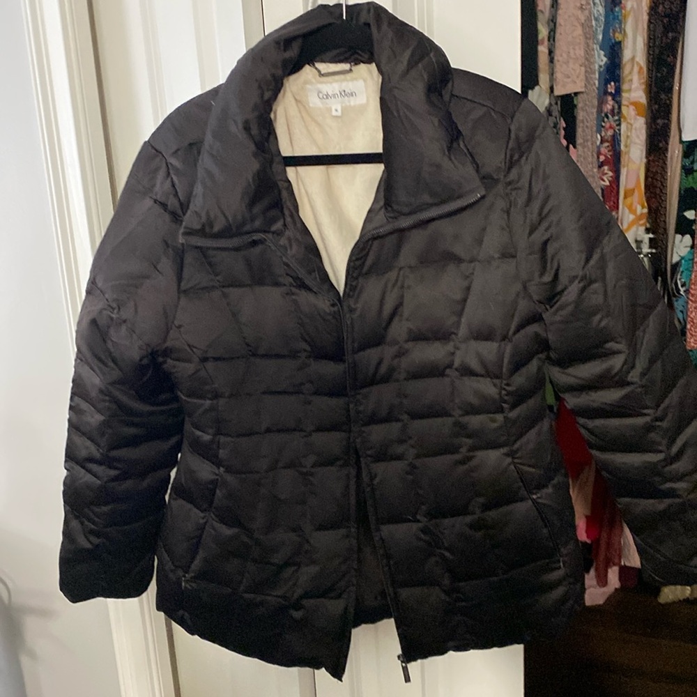 Woman’s Calvin Klein Coat (xL) worn once